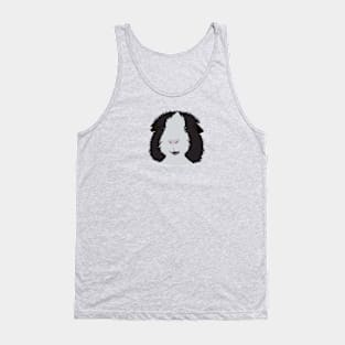 Black and White Guinea Pig Tank Top